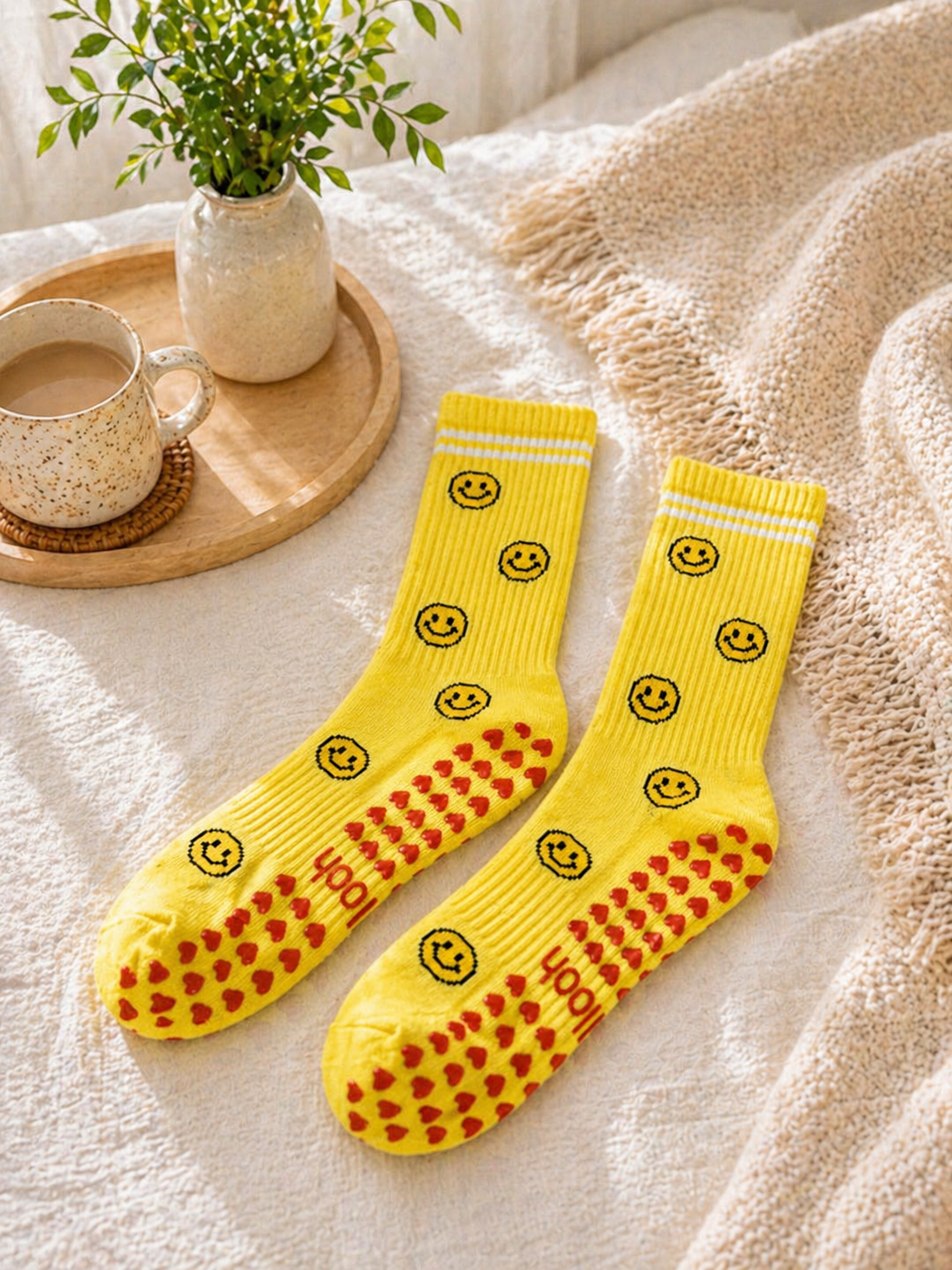 Happy Days Grippy Sock